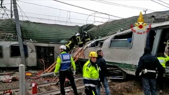 Deraglia treno