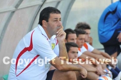 Il mister della Viterbese Sergio