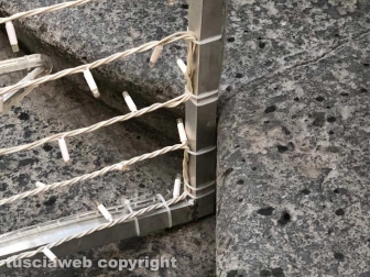Viterbo - La fontana di piazza delle Erbe deturpata