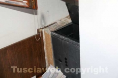 La cassaforte divelta