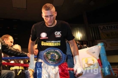 Cristopher Rebrasse lascia il ring con la cintura dei supermedi dell\'Unione europea