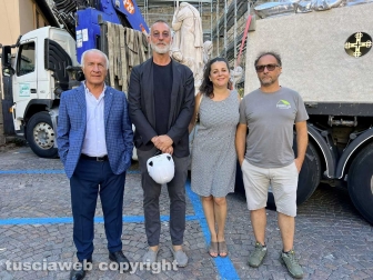 Macchina di Santa Rosa - Dies Natalis trasportata a San Sisto - Vincenzo Fiorillo, Raffaele Ascenzi, Chiara Frontini e Mirko Fiorillo