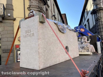 Macchina di Santa Rosa - Dies Natalis trasportata a San Sisto