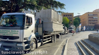 Macchina di Santa Rosa - Dies Natalis trasportata a San Sisto
