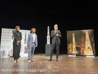 Viterbo - Teatro dell’Unione - La presentazione di Dies Natalis - Raffaele Ascenzi
