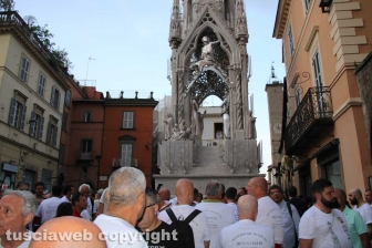 Viterbo - Macchina di Santa Rosa - Dies Natalis la prova per le vie della città