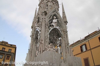 Viterbo - Macchina di Santa Rosa - Dies Natalis la prova per le vie della città