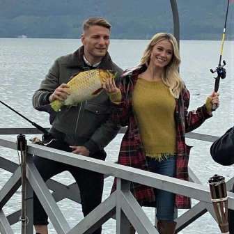 Diletta Leotta e Ciro Immobile a Caprarola