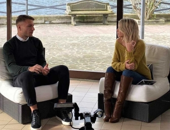 Diletta Leotta e Ciro Immobile a Caprarola
