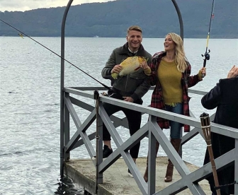 Diletta Leotta e Ciro Immobile a Caprarola