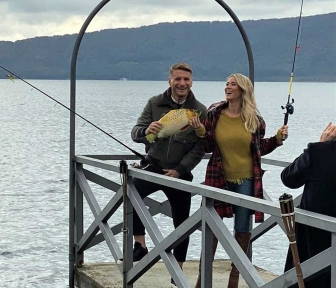Diletta Leotta e Ciro Immobile a CaprarolaDiletta Leotta e Ciro Immobile a Caprarola