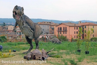 Viterbo - Dinosauri in carne e ossa