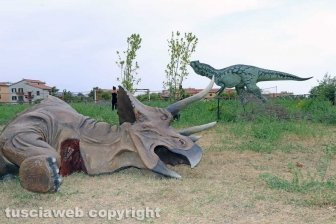 Viterbo - Dinosauri in carne e ossa