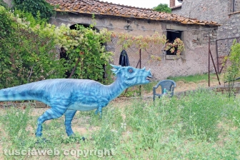 Viterbo - Dinosauri in carne e ossa