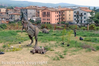 Viterbo - Dinosauri in carne e ossa