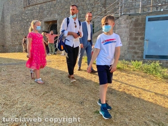 Dinosauri, l'inaugurazione