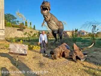 Dinosauri, l'inaugurazione