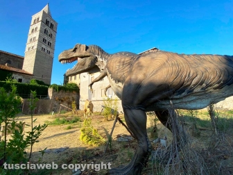 Dinosauri, l'inaugurazione