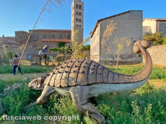 Dinosauri, l'inaugurazione