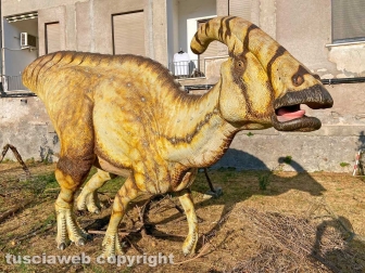 Dinosauri, l'inaugurazione