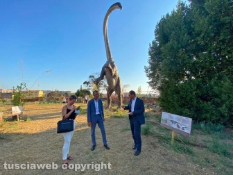 Dinosauri, l'inaugurazione