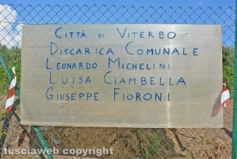 Discarica dedicata a Michelini, Ciambella e Fioroni