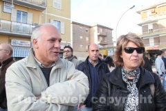 Il sindaco di Corchiano Bengasi Battisti e Miranda Perinelli