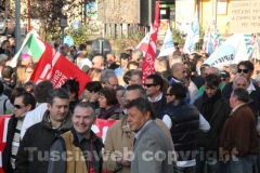 La protesta dei lavoratori