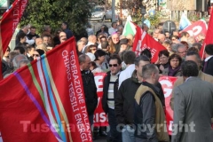 La protesta dei lavoratori