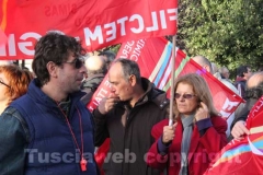 La protesta dei lavoratori