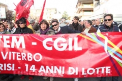 La protesta dei lavoratori