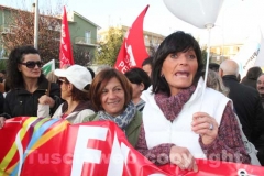 La protesta dei lavoratori