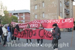 La protesta dei lavoratori