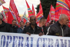 La protesta dei lavoratori