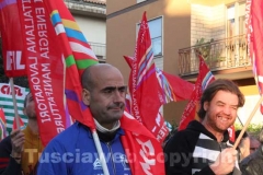 La protesta dei lavoratori