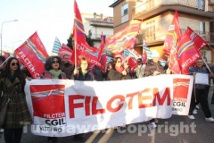 La protesta dei lavoratori