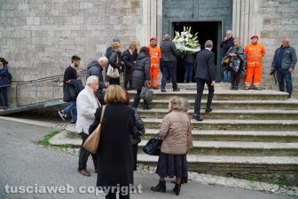 Dolore ad Amelia per i funerali di Francesco Marigliani