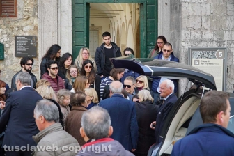 Dolore ad Amelia per i funerali di Francesco Marigliani