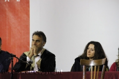 Il processo a don Abbondio in piazza del Fosso - I giudici Ascenzi e Loi