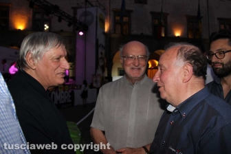 Viterbo - Don Ciotti accolto anche da Don Gianni Carparelli, parroco di Canepina