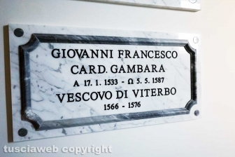 Viterbo - Il sepolcro dei vescovi alla Quercia