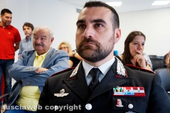 Viterbo - Il capitano dei carabinieri Federico Alfonso Lombardi