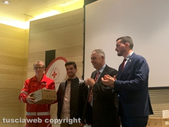 Croce rossa italiana - Donazione defibrillatori