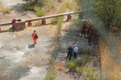 Donna giù dal nono piano di Belcolle