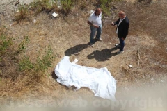 Donna giù dal nono piano di Belcolle