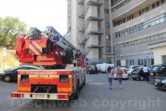 Donna giù dal nono piano di Belcolle