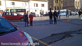 Donna investita alla Quercia