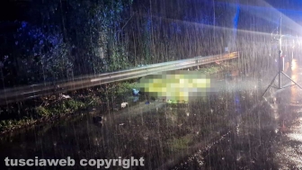 Donna investita sulla Cassia Sud