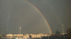 Doppio arcobaleno su Viterbo - Foto di Davide Petrazzini