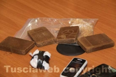 La droga sequestrata